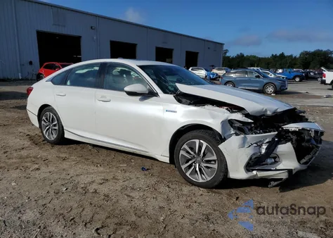 2018 Honda Accord Hybrid Exl из США, поврежденный, VIN 1HGCV3F55JA015853